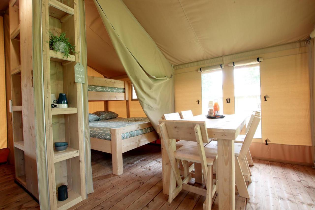 Tente Safari Lodge Ferme Carrique Tardets-Sorholus Ngoại thất bức ảnh