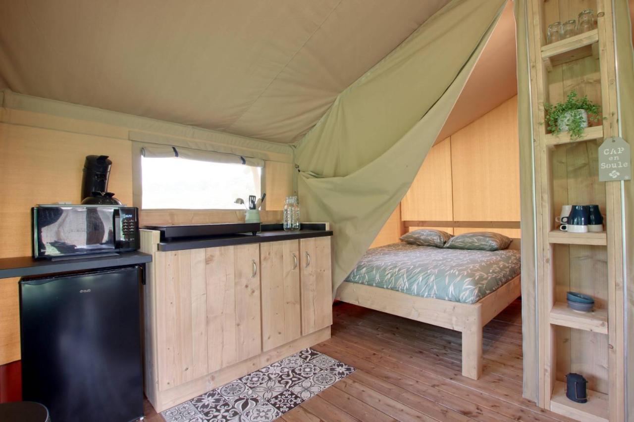 Tente Safari Lodge Ferme Carrique Tardets-Sorholus Ngoại thất bức ảnh