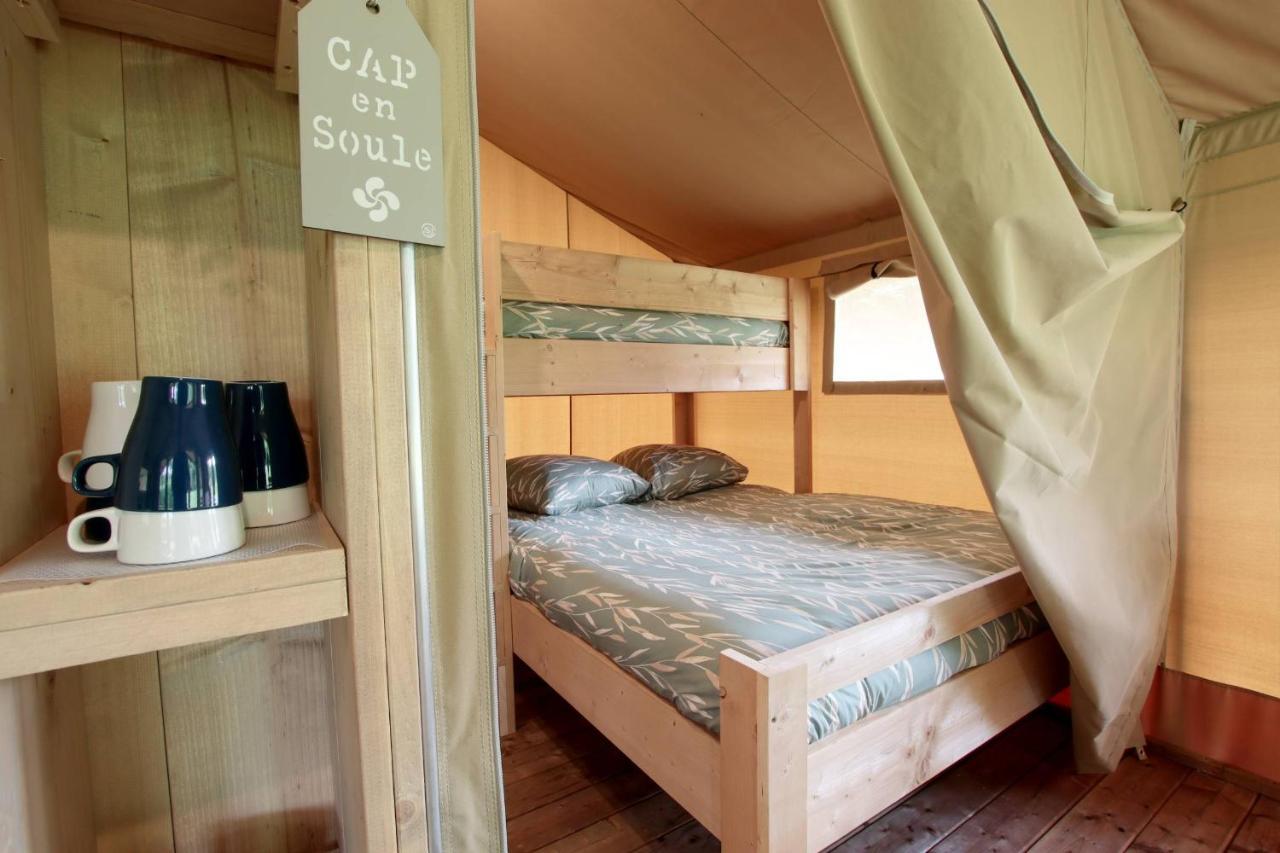 Tente Safari Lodge Ferme Carrique Tardets-Sorholus Ngoại thất bức ảnh