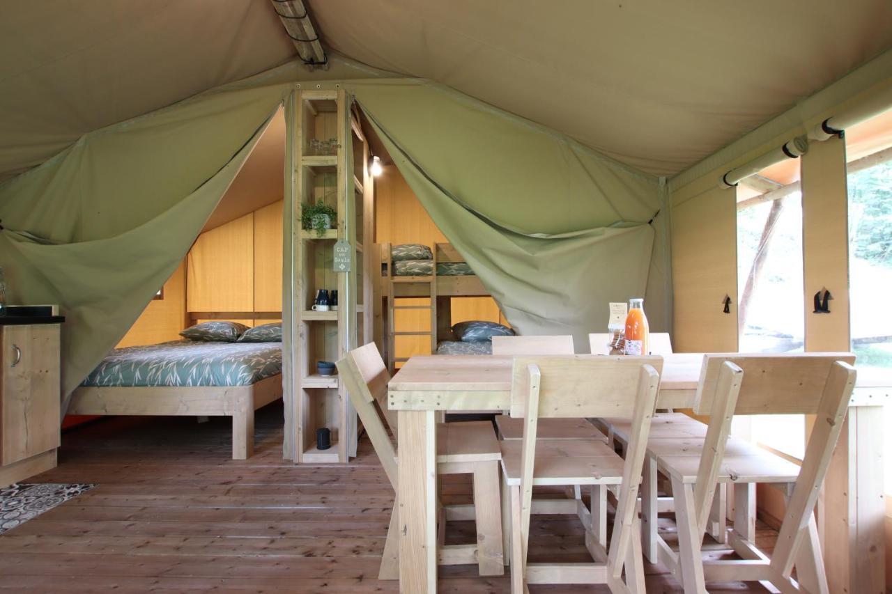 Tente Safari Lodge Ferme Carrique Tardets-Sorholus Ngoại thất bức ảnh