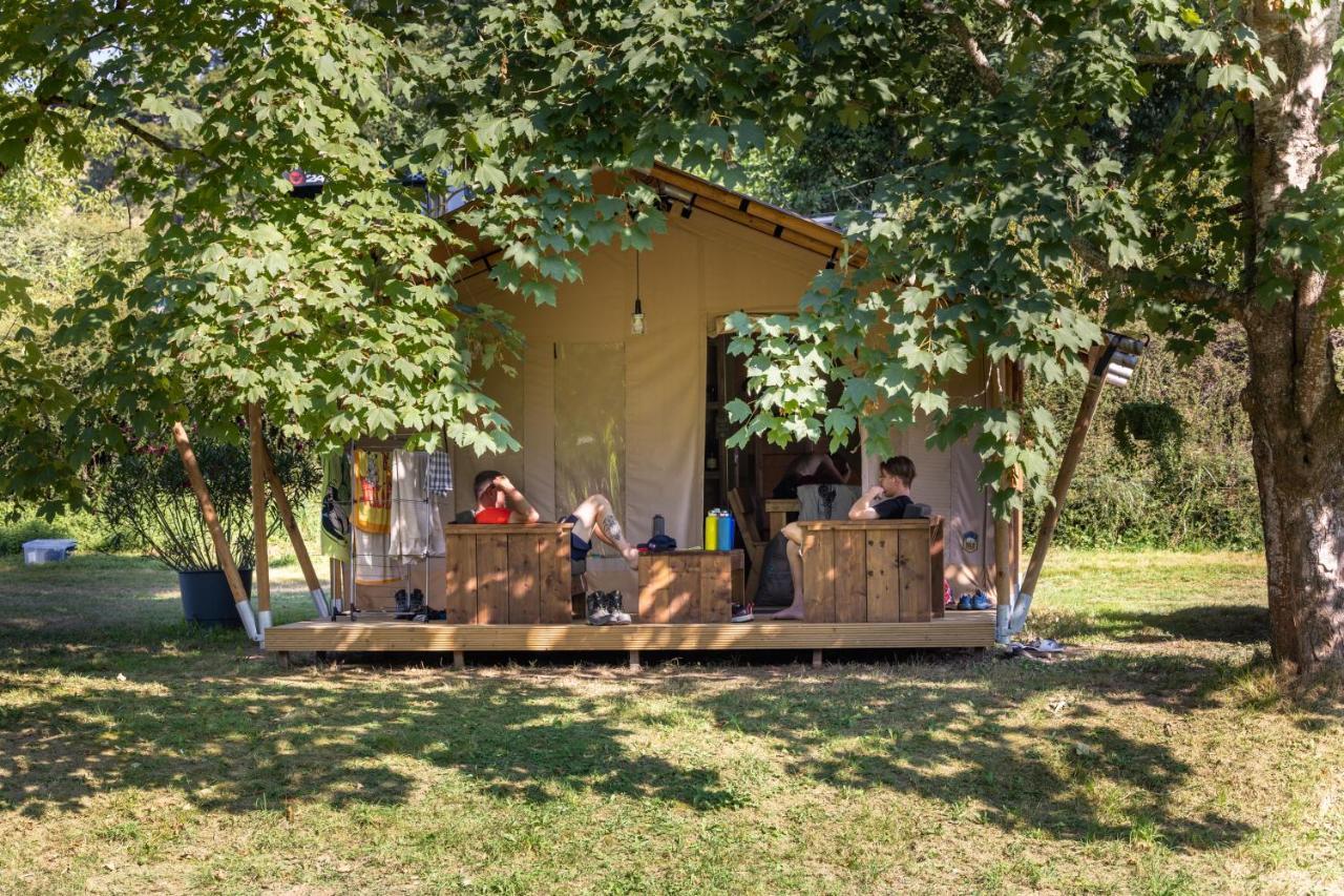 Tente Safari Lodge Ferme Carrique Tardets-Sorholus Ngoại thất bức ảnh